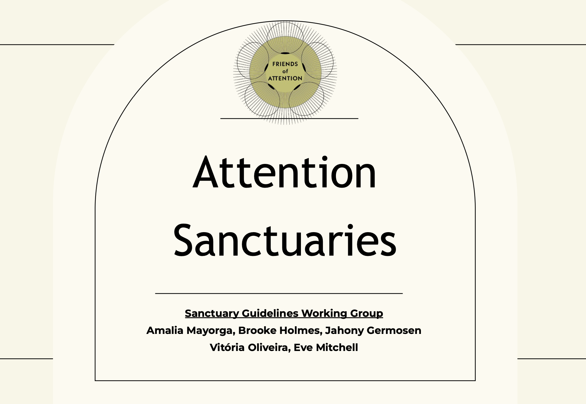 Attention Sanctuary